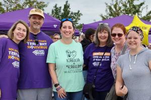 Psychology Department Supports the Walk to End Alzheimer's